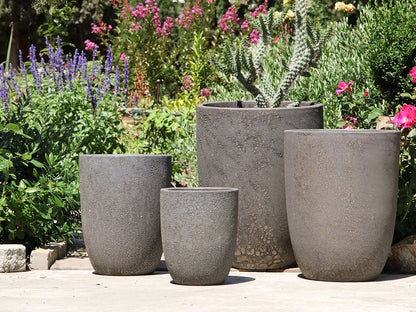 Tall Milano Cone Planters - Set of 4