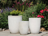 Tall Milano Cone Planter - Set of 3 ( Coral )