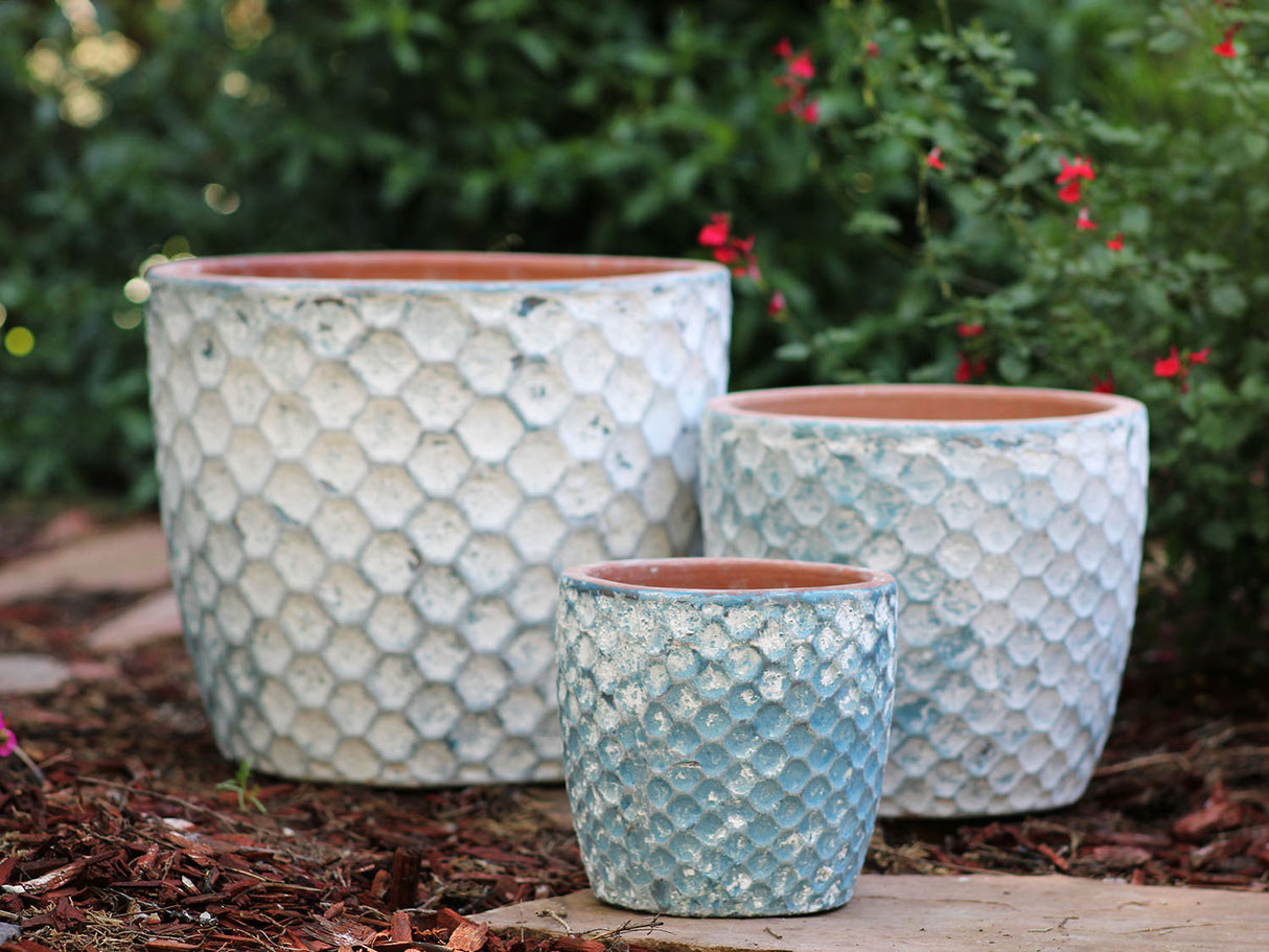 Egg Hexagon Handthrown