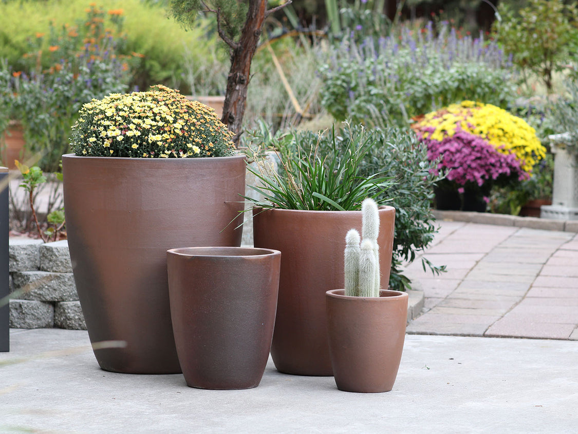 XLG Cone Planter - Set of 4 (Clay)