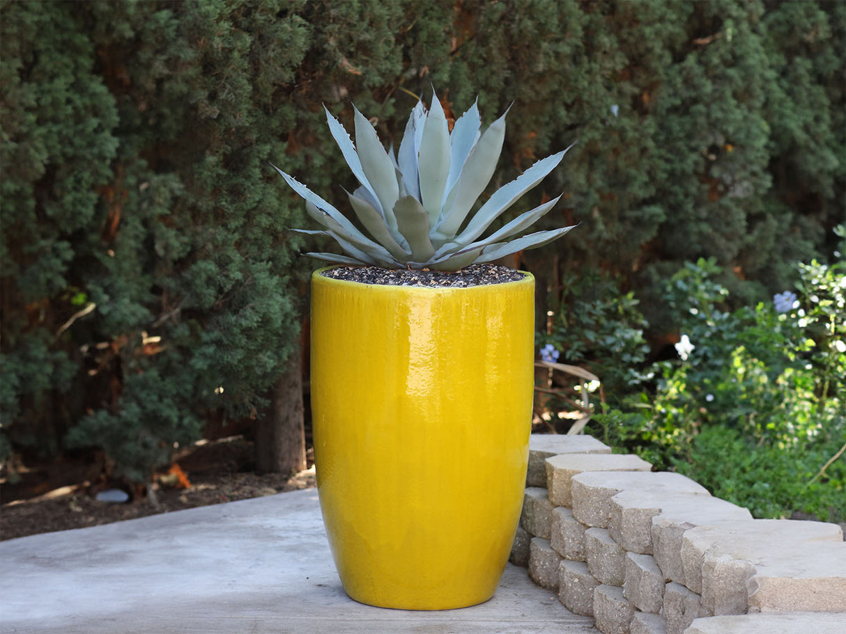 Tall Barrel Planters By Plantatorem