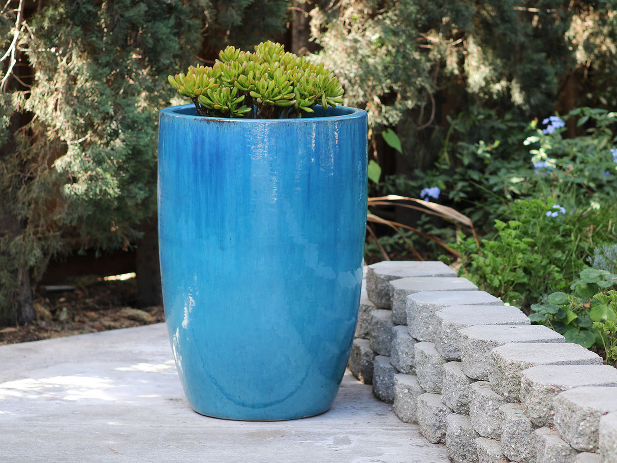 Tall Barrel Planters By Plantatorem