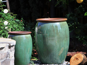 Roll Rim Urn Planter By Plantatorem