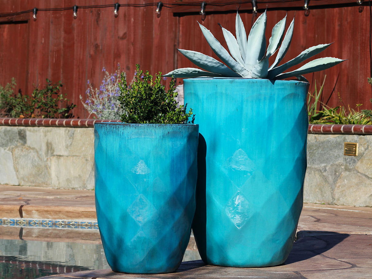 Tall Diamond Planter - Set of 2 By Plantatorem