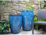 Tall Diamond Planter - Set of 2