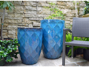 Tall Diamond Planter - Set of 2