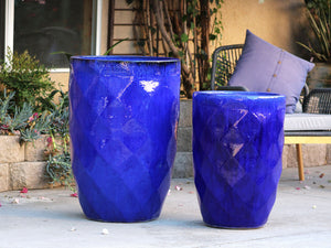 Tall Diamond Planter - Set of 2 By Plantatorem