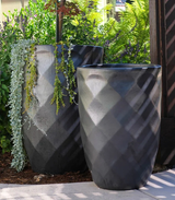 Tall Diamond Planter - Set of 2