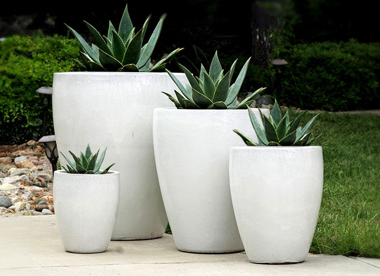 Catalina Pots — Set of 4 (White)