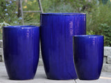 Large Barrel Planter - Set of 3