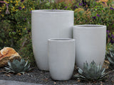 Mid Height Barrel Planter - Set of 3