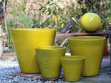 Tapered Cylindrical Planter - Set of 4