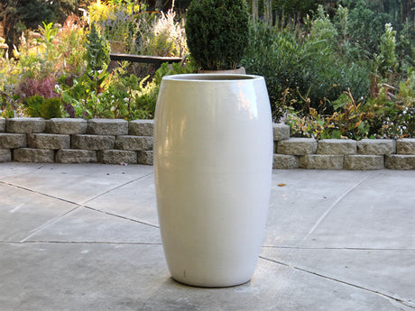 Drum Shaped Planter By Plantatorem