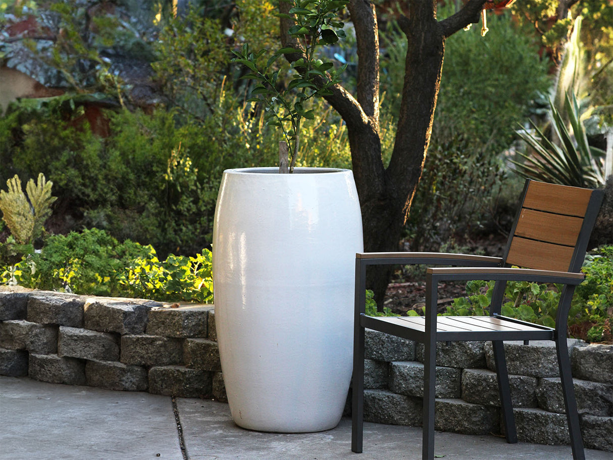 Tall Drum Pot