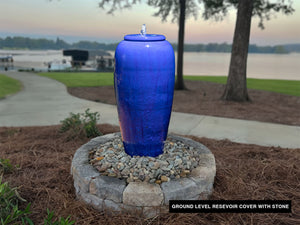 Tall Jar Fountain By Plantatorem