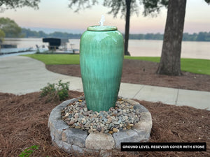 Tall Jar Fountain By Plantatorem