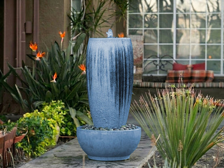 Drum Shape Fountain By Plantatorem