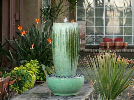Drum Shape Fountain By Plantatorem