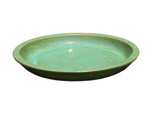 round plant saucer Buy 23" Round Plant Saucer Online Matte Black