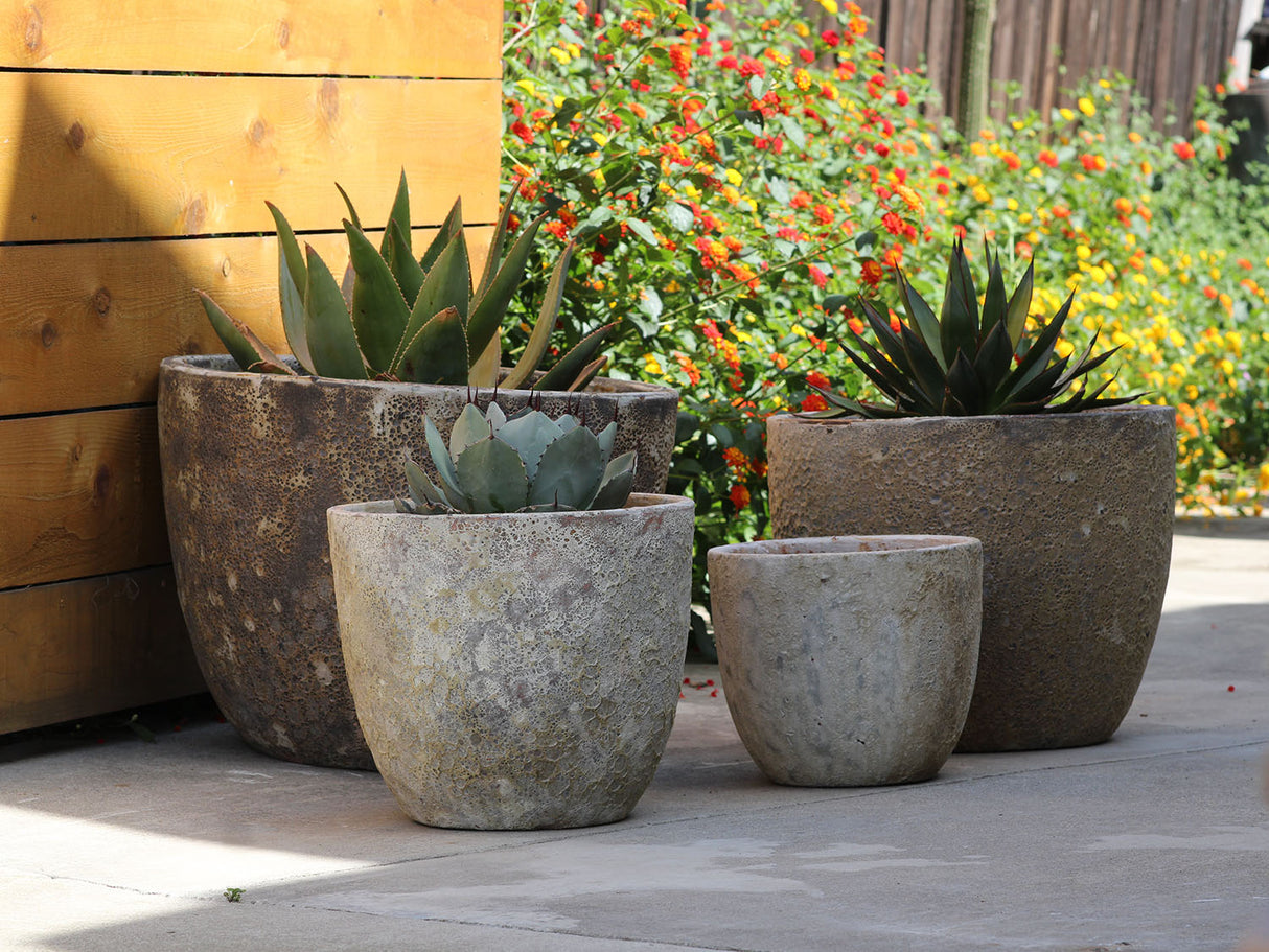 Rimless Parco Planter - Set of 4 By Plantatorem