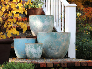 Rimless Parco Planter - Set of 4 By Plantatorem