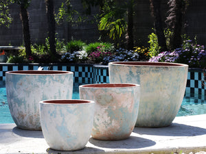 Rimless Parco Planter - Set of 4 By Plantatorem