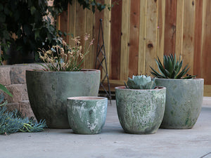 Rimless Parco Planter - Set of 4 By Plantatorem