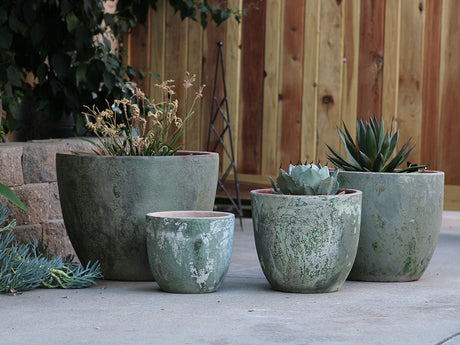 Rimless Parco Planter - Set of 4 By Plantatorem