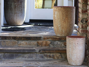 Milano Tall Barrel Planter - Set of 4 By Plantatorem