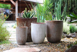 Milano Tall Barrel Planter - Set of 4