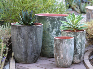 Milano Tall Barrel Planter - Set of 4