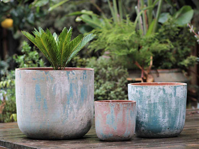 Milano Short Barrel Planter By Plantatorem