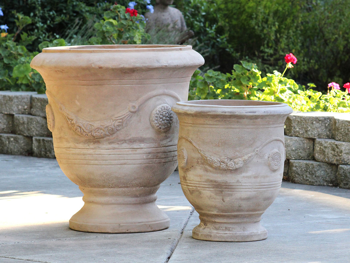 Faience Urn