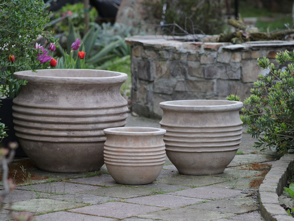 RIBBED BOWL PLANTER