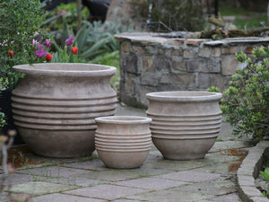 RIBBED BOWL PLANTER